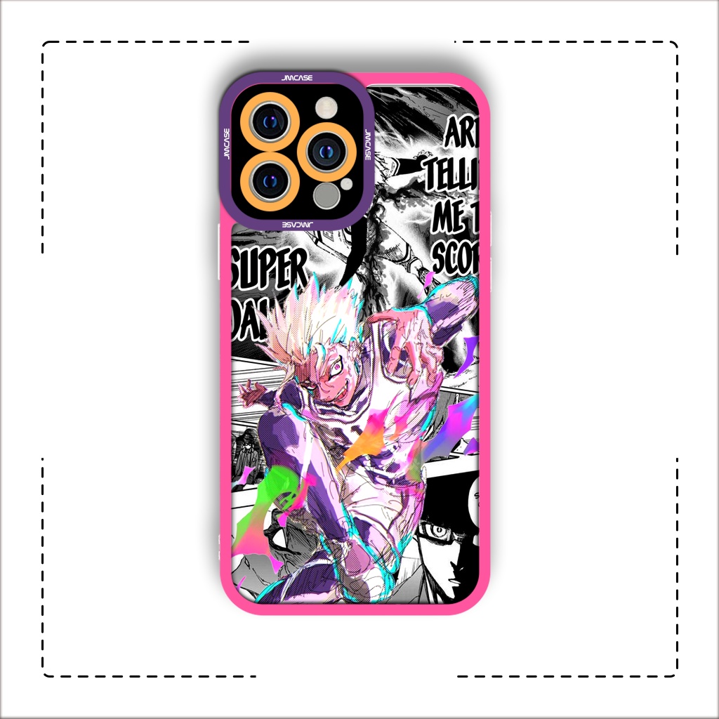 Ốp lưng iphone cạnh vuông JMCase Shidou Ryusei Blue Lock Anime Manga 7/7plus/8/8plus/x/xs/11/12/pro/max/plus/promax