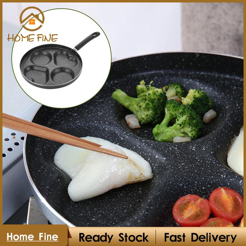 Chảo Chiên Trứng 4 Ngăn Chống Dính Tiện Dụng Cho Nhà Hàng Khách Sạn