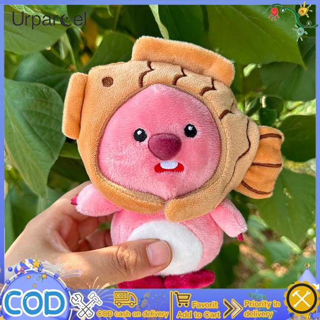 Loopy Búp Bê Nhồi Bông Tai Thỏ taiyaki Dễ Thương Dùng Trang Trí Phòng Ngủ