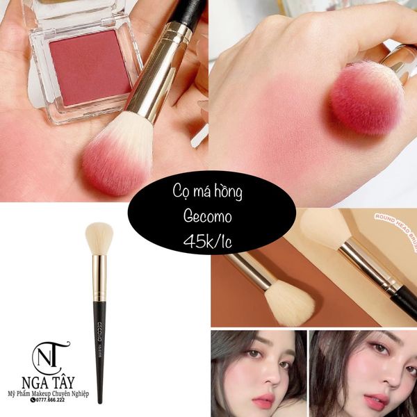 Cọ GECOMO Trang Điểm Má Hồng Lông Mềm Mịn