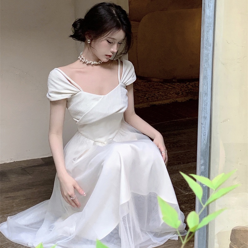 Đầm Hai Dây Dáng Ôm Thời Trang Mùa Hè Hàng Mới Dành Cho Bạn Nữ