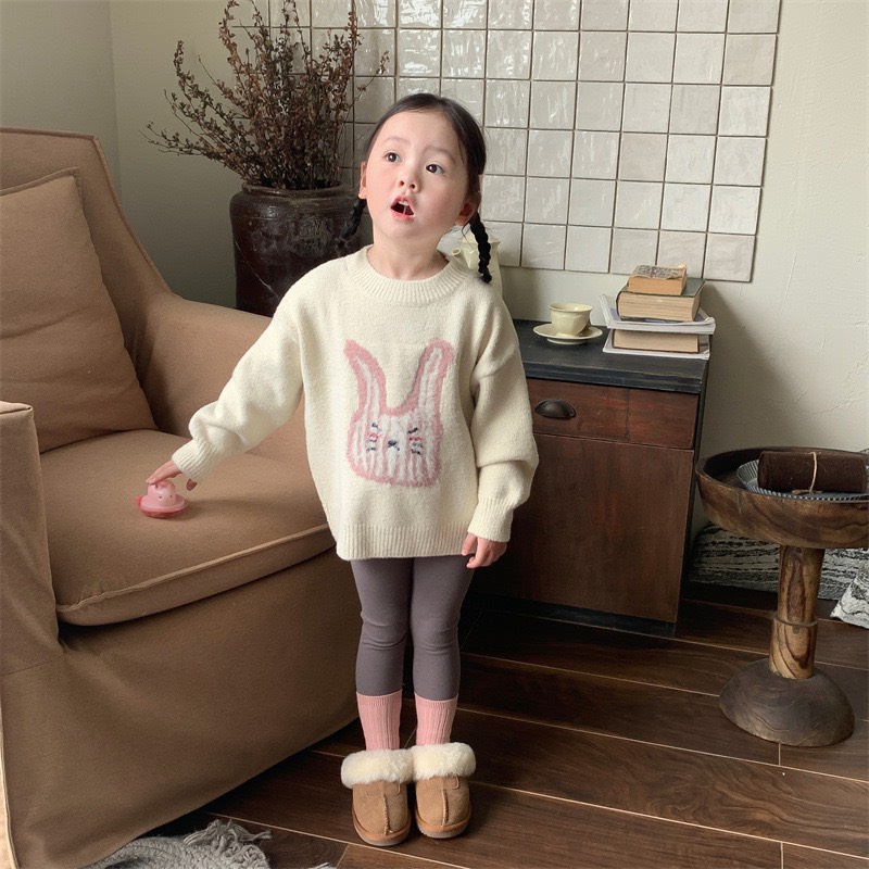 QUẦN LEGGING TRƠN VÀ HÌNH TRÁI TIM CHO BÉ- HÀNG QCCC