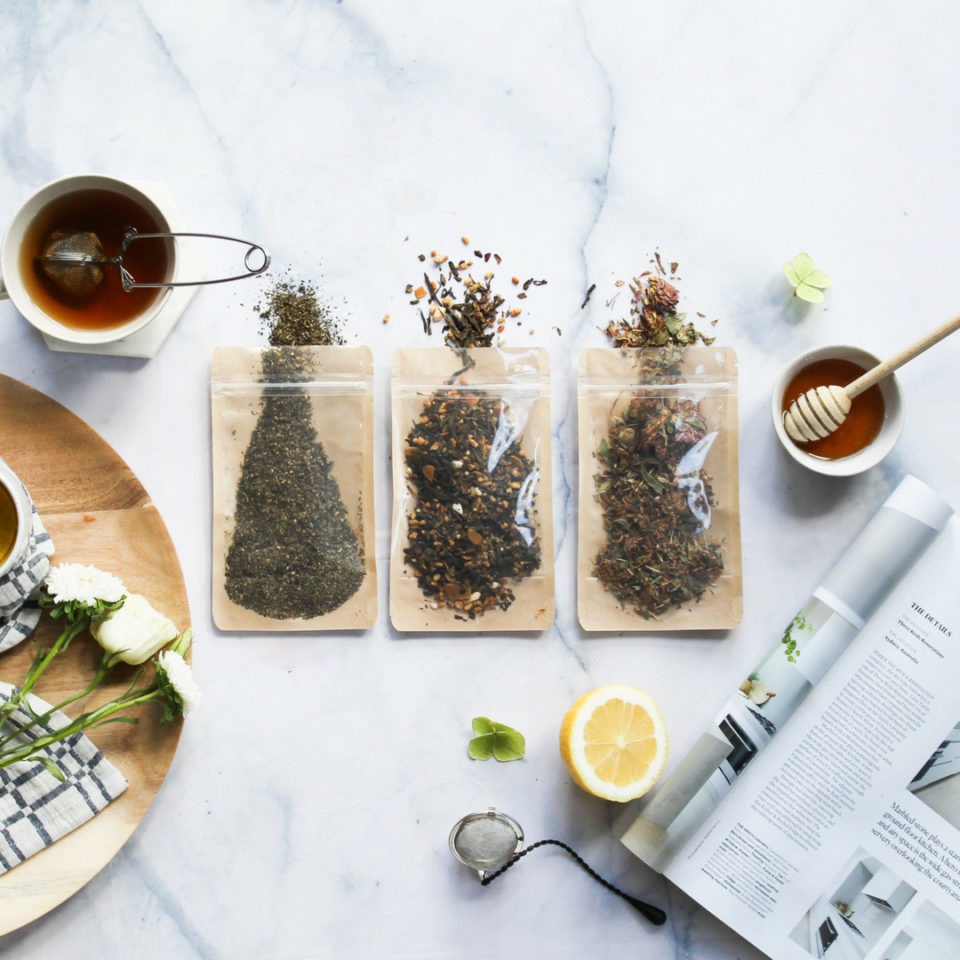 Hồng trà, trà đen, trà lài 100g