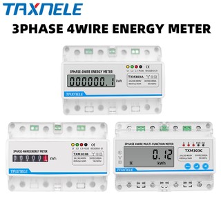 Đồng hồ đo điện áp đa năng 380v 3 pha 4 dây ac lcd