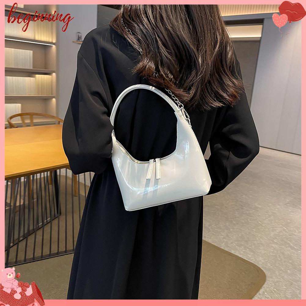 ✿ Phụ Kiện Chuyên Dụng Dành Cho Xe Hơi ✿ Túi Đeo Chéo Vai Bằng Da Có Khóa Kéo Thời Trang Sành Điệu Cho Nữ