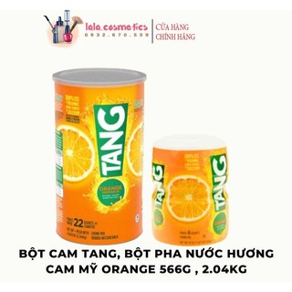 Bột cam tang, bột pha nước hương cam mỹ orange 566g , 2.04kg