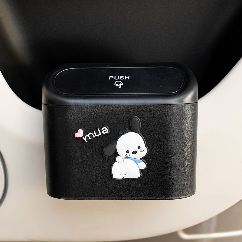 Hoạt Hình Thùng Rác Hình Cún Dễ Thương Cho Xe Hơi Giá Đỡ