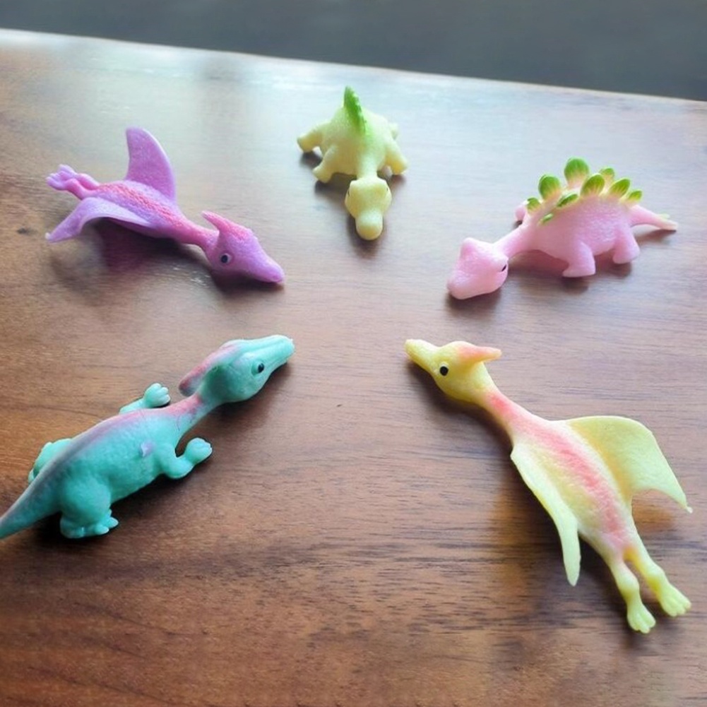 Dễ Thương Đồ Chơi Khủng Long Đeo Ngón Tay Siêu Nhẹ Chất Liệu Mềm Mại Dùng Làm Quà Tặng Sinh Nhật Cho Bé