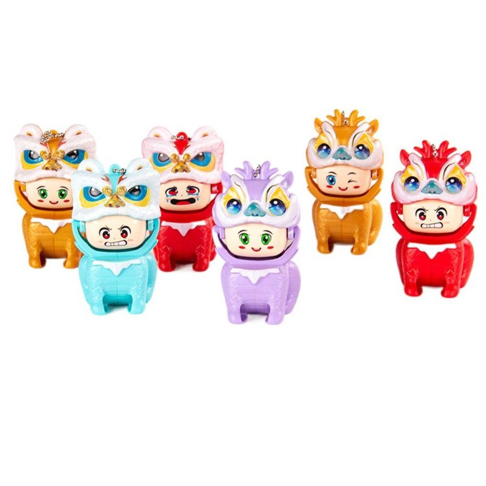 Quinton Búp Bê Thay Đổi Khuôn Mặt Sư Tử Đang Nhảy Múa Quà Tặng Sinh Nhật Mới