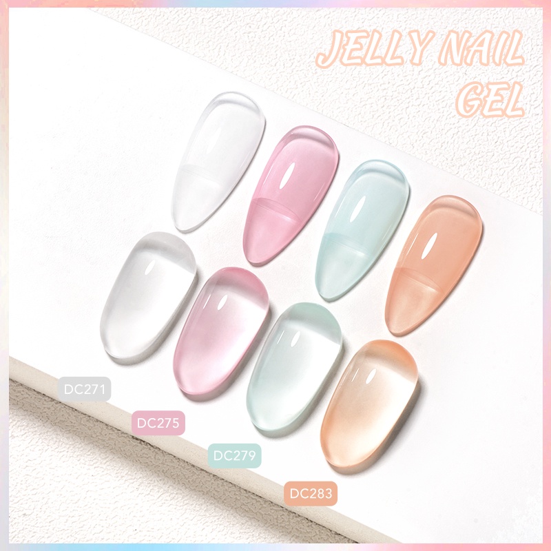 Sơn Móng Tay Gel MTSSII Trong Suốt Màu Hồng Sữa 7ml