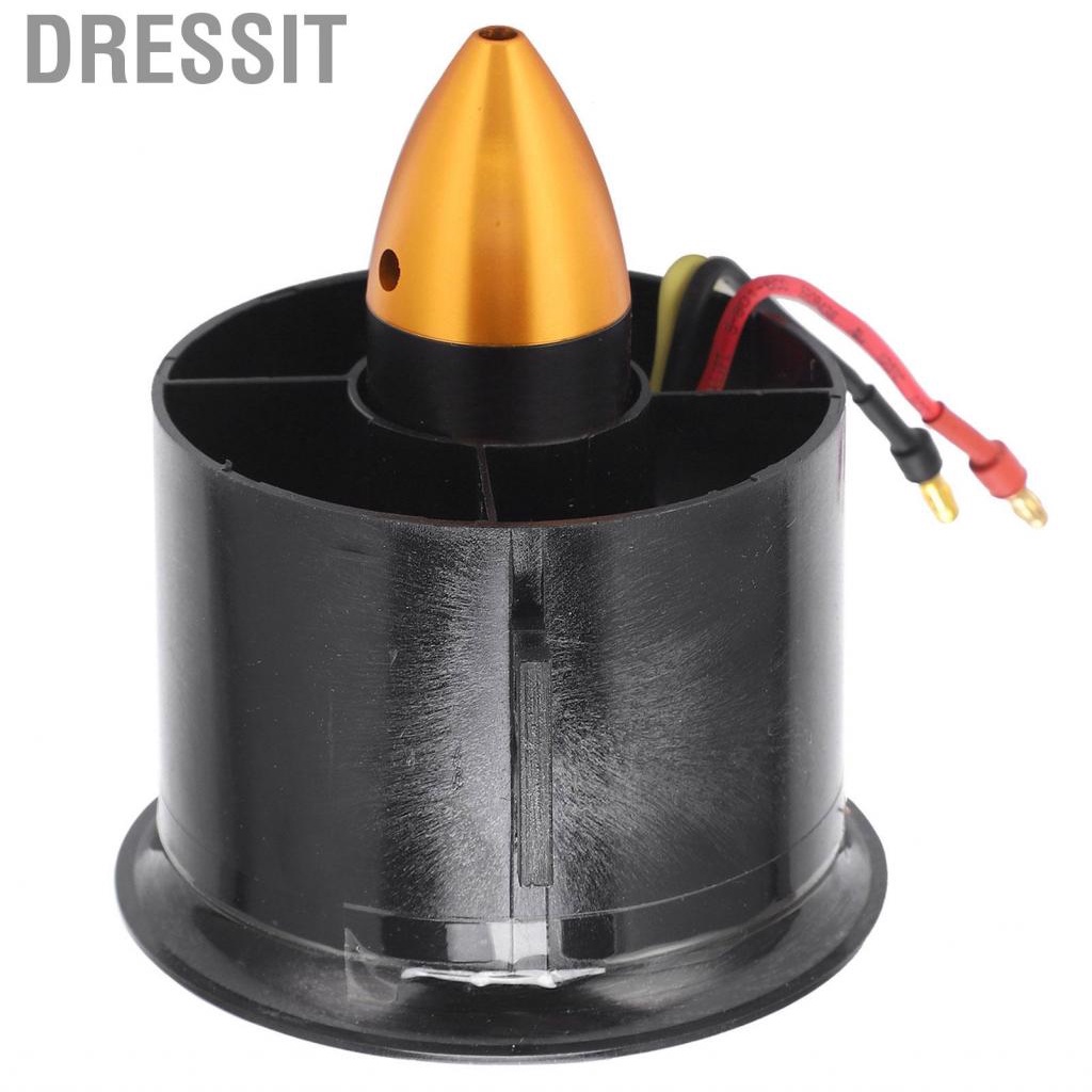 Dressit 70mm EDF Set 6 Blades Ducted Fan For RC Airplane Sports