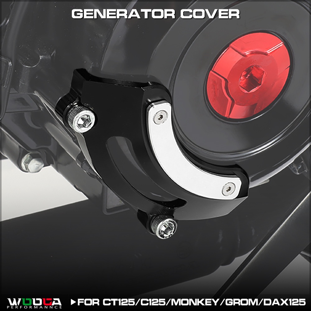 Nắp Đậy Máy Phát Điện Trái Cho honda hunter cub ct125 trail125 super cub c110 c125 Grad monkey125 gr