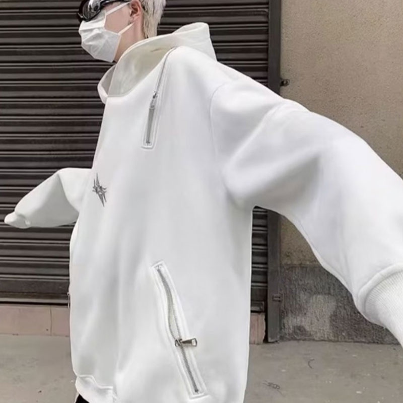 Hàng Mới Về asrv Áo Hoodie Màu Trơn Phong Cách Âu Mỹ Thời Trang Cao Cấp Cho Nam