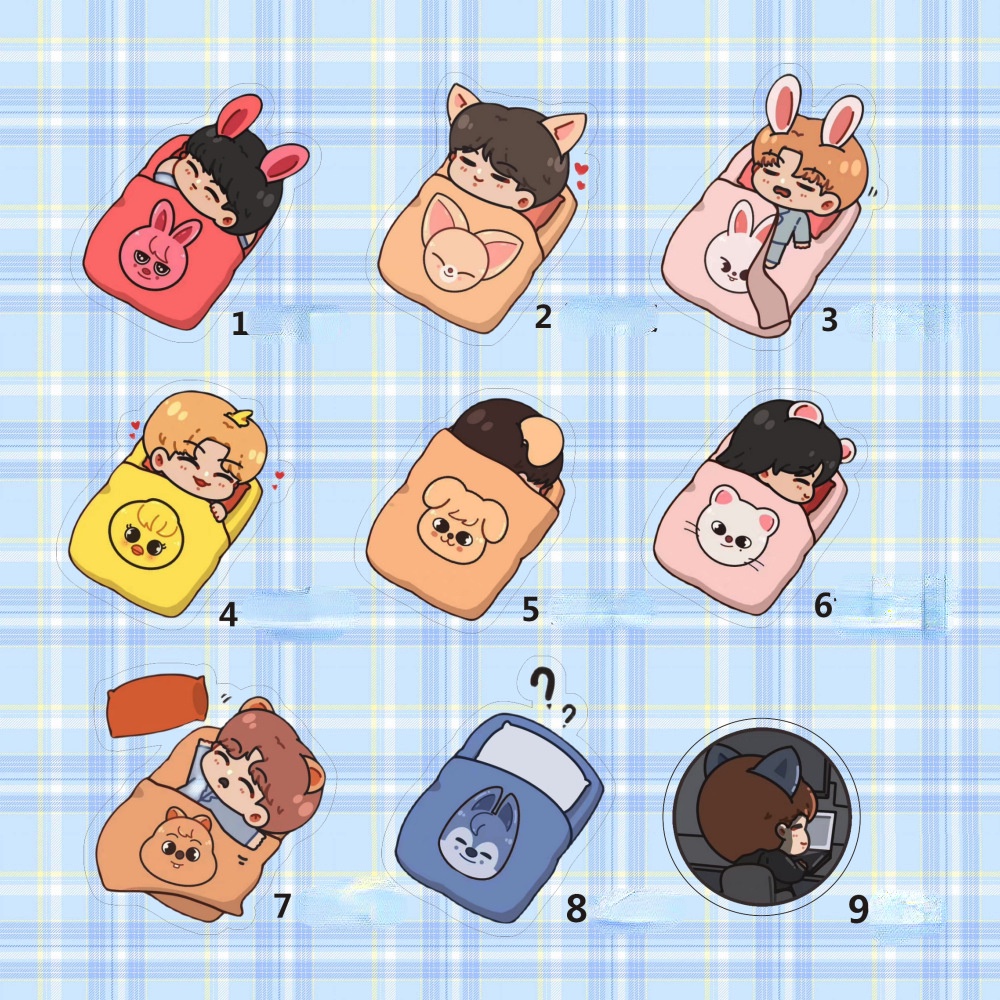 Huy Hiệu Cài Áo Hình Nhóm Nhạc kpop straykids ang chan