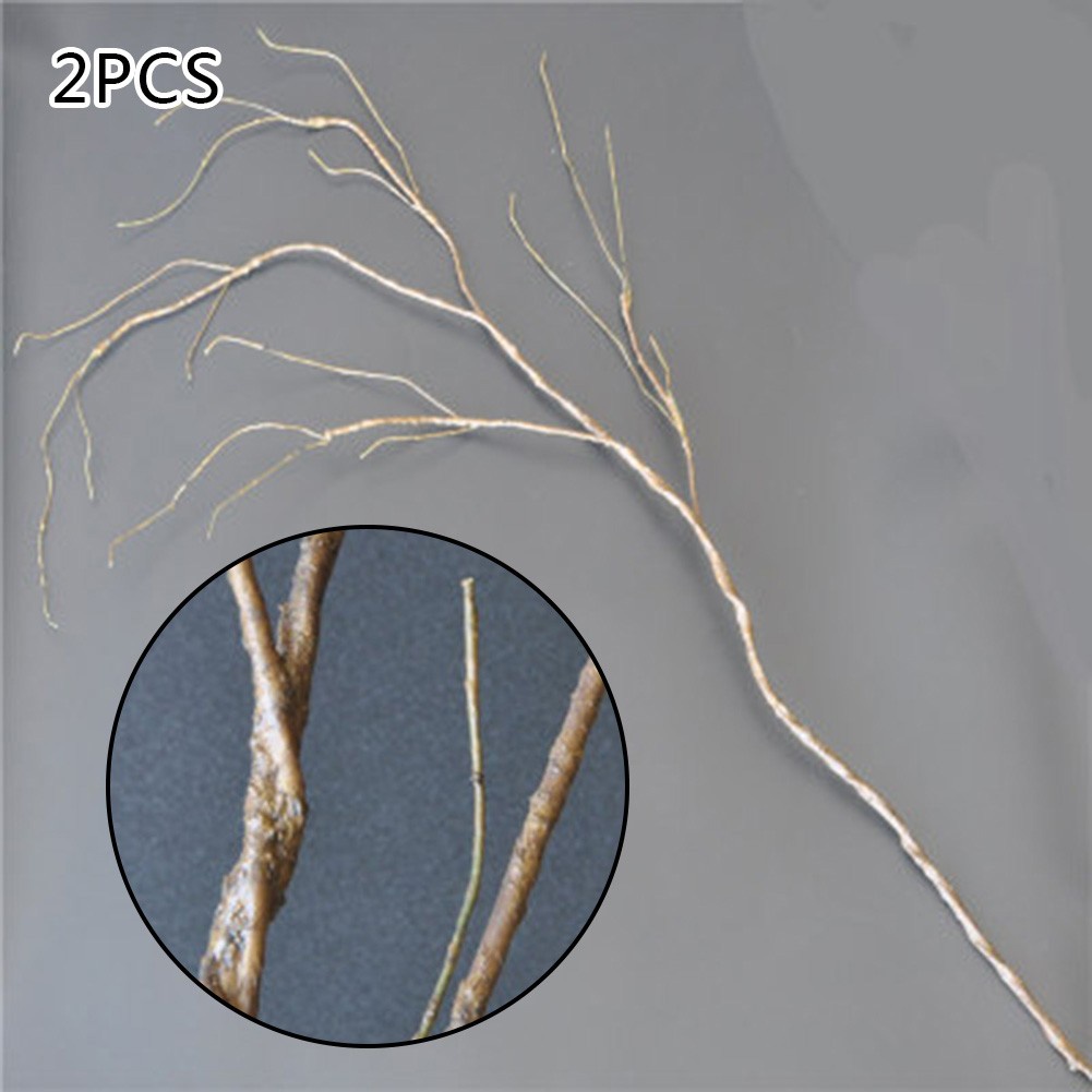 Bộ 2 Nhánh Cây Khô Nhân Tạo 95cm Trang Trí Nhà Cửa / Tiệc Cưới