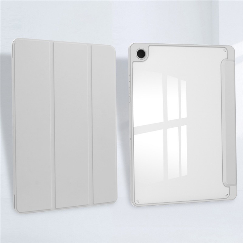 Bao Da Máy Tính Bảng pu Nắp Gập Thông Minh Có Ngăn Đựng Bút Cho samsung galaxy tab a9 + 11.0 sm-P210 Smx216B sm-J218U Giá Đỡ