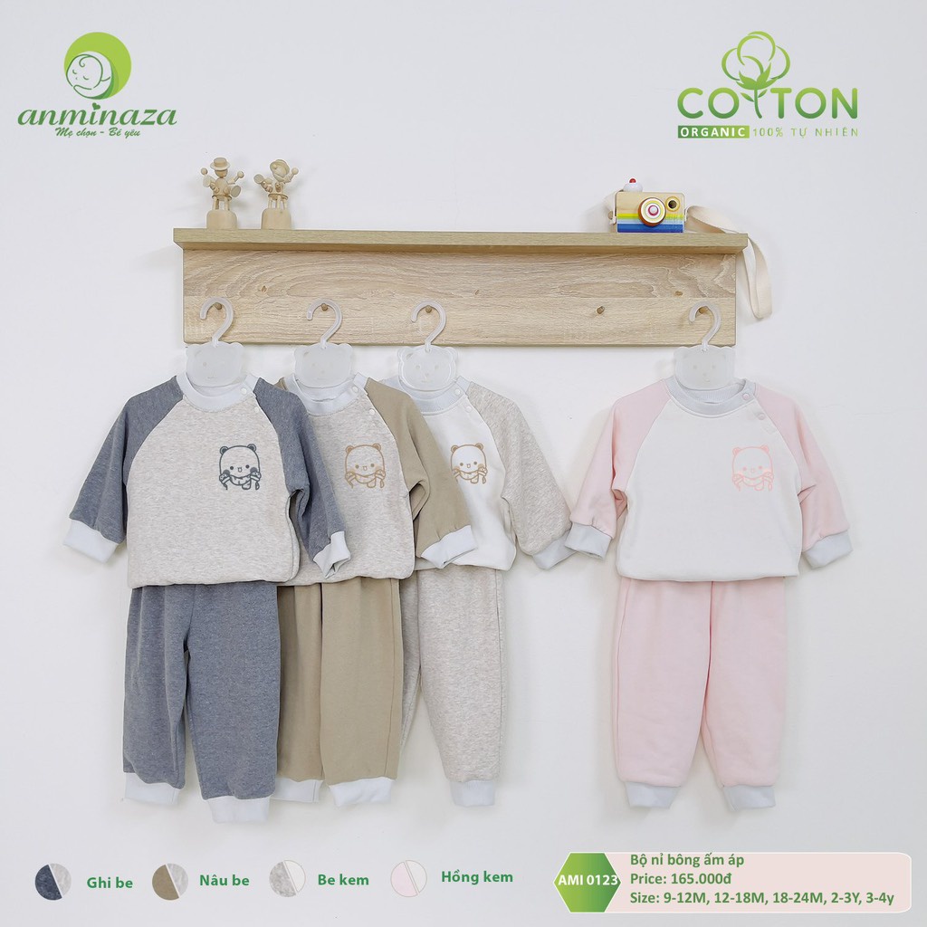 Bộ Anminaza nỉ cho bé trai bé gái