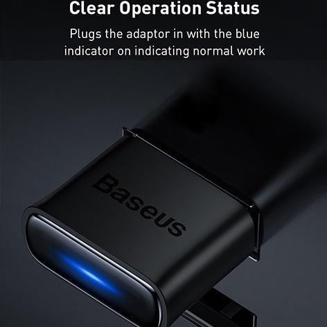 Đầu chuyển đổi USB Bluetooth 5.0 Baseus BA04 cho đầu thu âm thanh loa không dây máy tính / laptop | BigBuy360 - bigbuy360.vn
