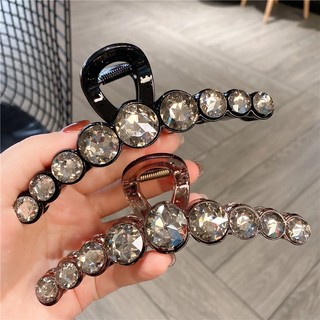 Kẹp tóc đính pha lê sang trọng phong cách hàn quốc