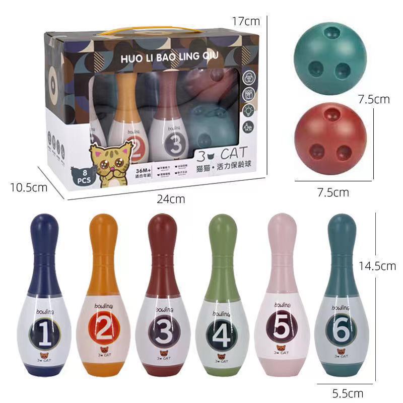 Bộ Đồ Chơi bowling Trong Nhà / Ngoài Trời Vui Nhộn Cho Bé
