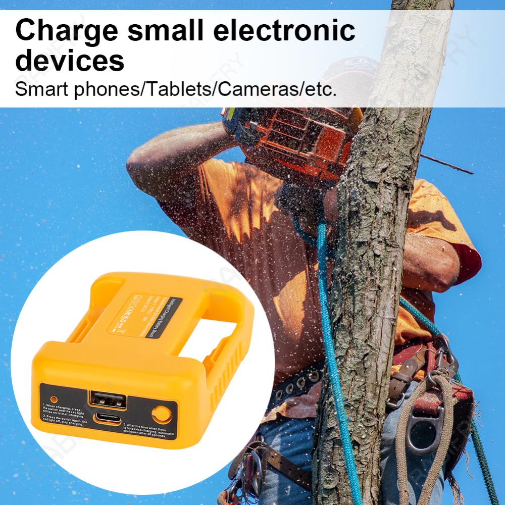 MAKITA Bộ Sạc Pin li-ion 18v qc3.0 + usb type c Thay Thế Cho Pin li-ion pd18w qc3.0