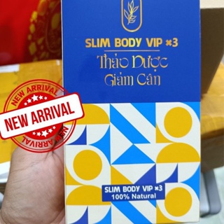 Thảo dược giảm cân Slim Body Vip X3 siêu mạnh liệu trình giảm cân cấp tốc