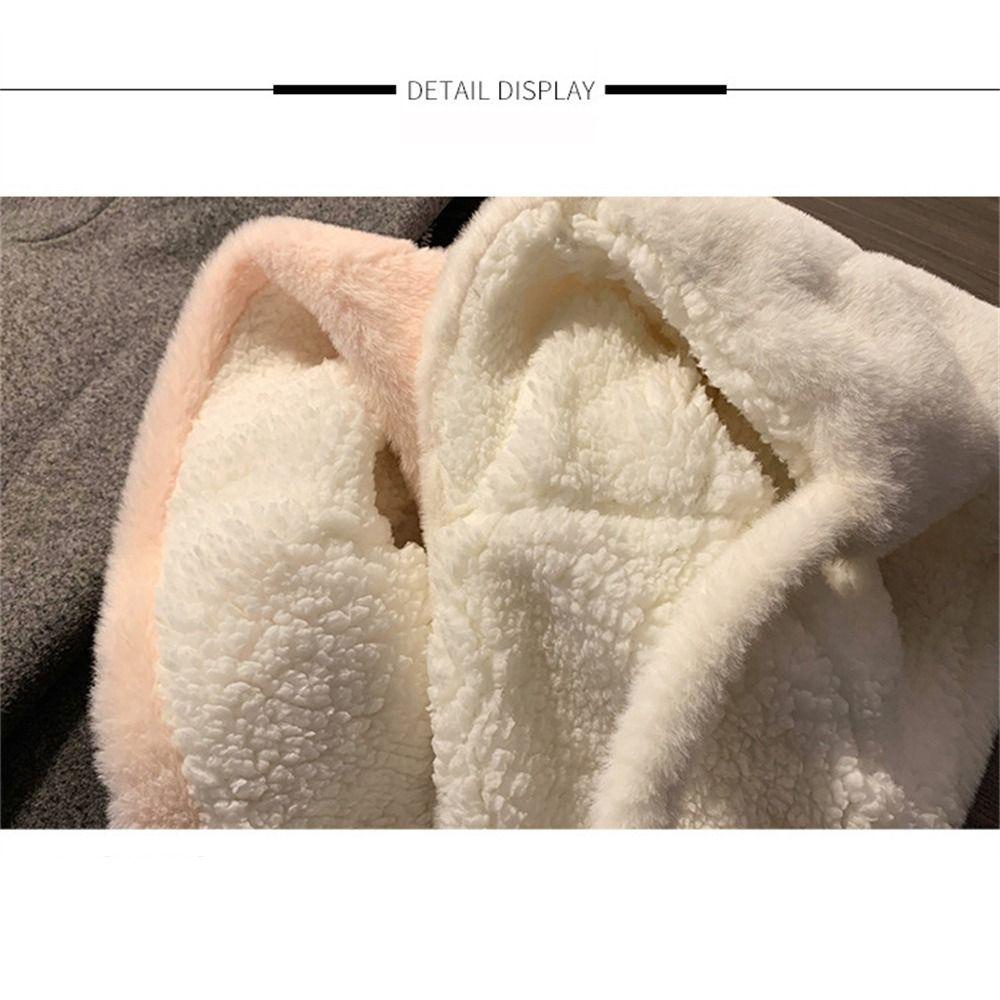 Kent1 Mũ Trùm Đầu Giữ Ấm Mùa Đông Chống Gió Bảo Vệ Tai Hình Chú Heo Nhồi Bông Dày Dặn Dành Cho Bạn Nữ