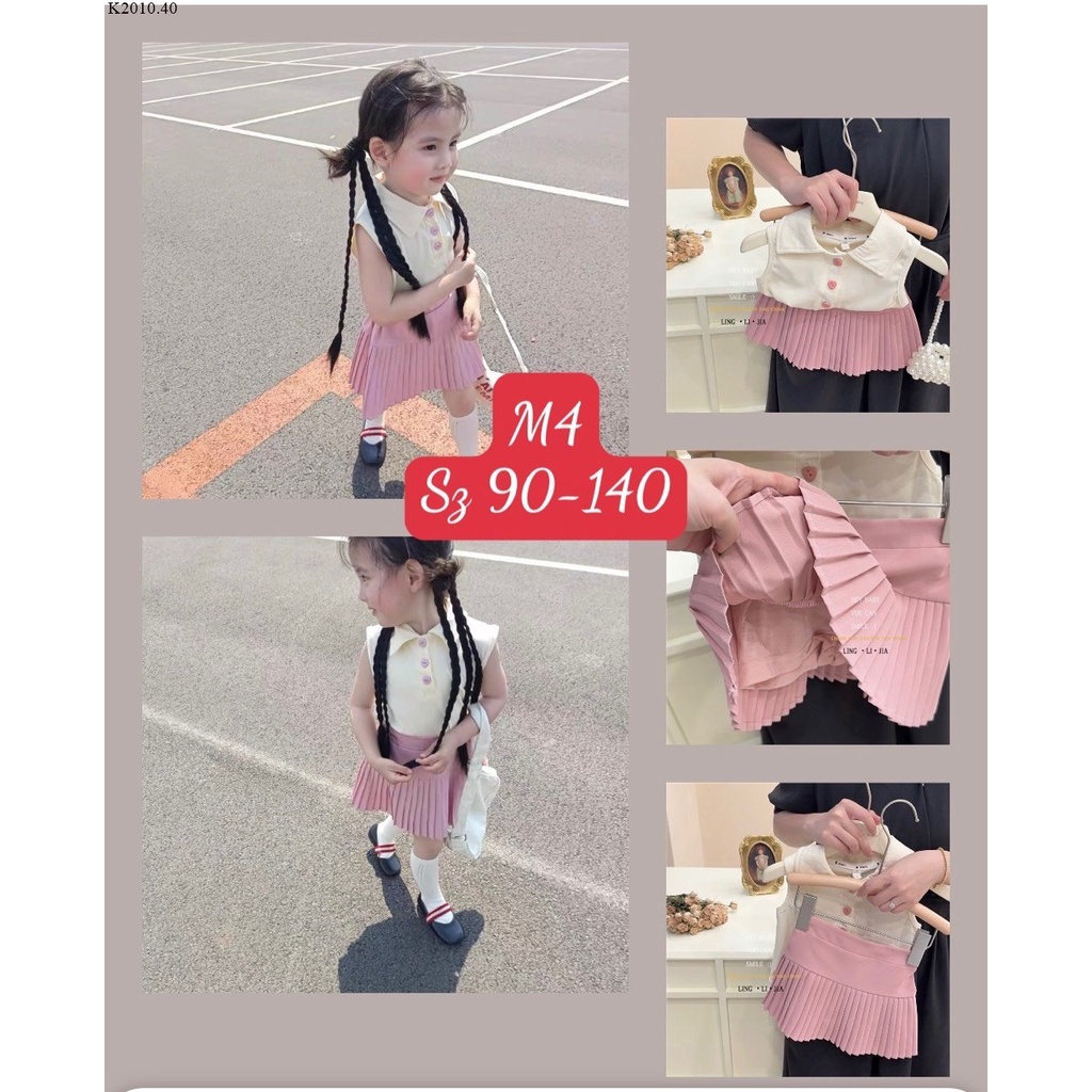 Set bộ bé gái HQ kute