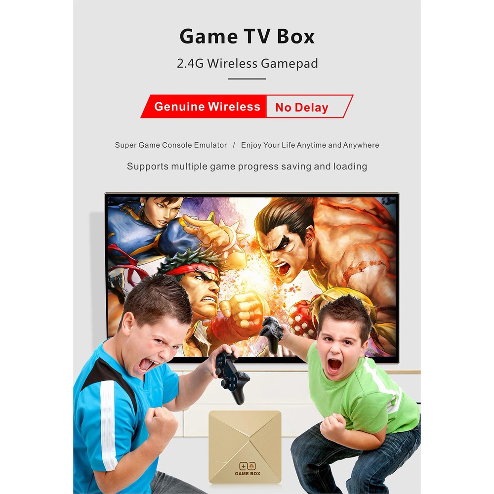 Thông Minh tv box 64g android 12 h313 hd 4k 3d 10000 Trò Chơi wifi 4g Hệ Thống Kép tv box 47W Và Phụ Kiện