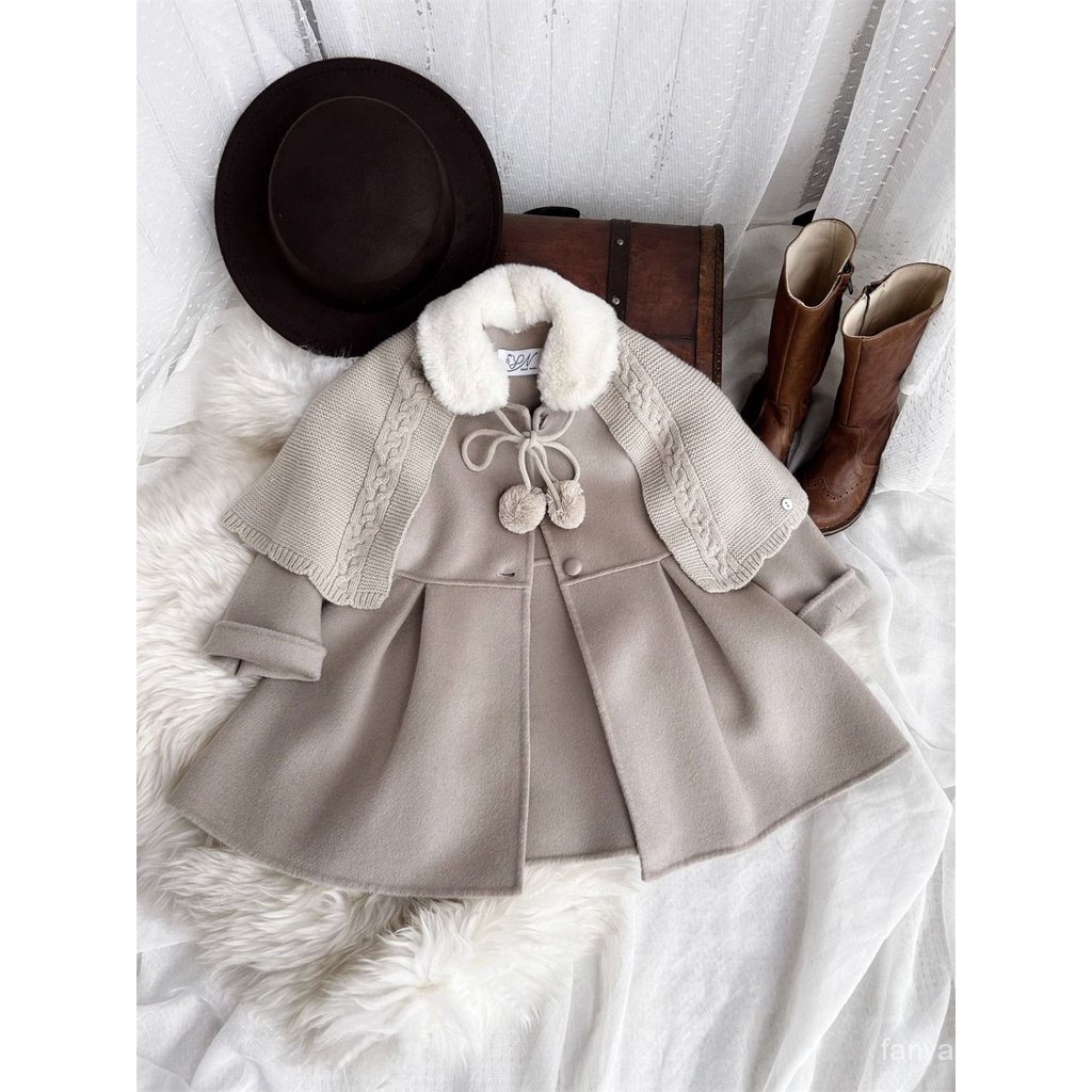 Áo Khoác Len Cao Cấp Phong Cách Hàn Quốc Thời Trang Thu Đông Mới