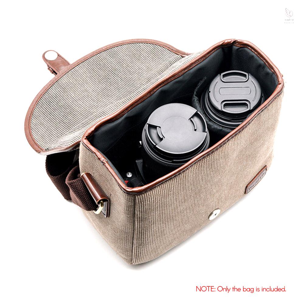 K & f Túi Đeo Vai Đựng Máy Ảnh slr / dslr Phong Cách retro