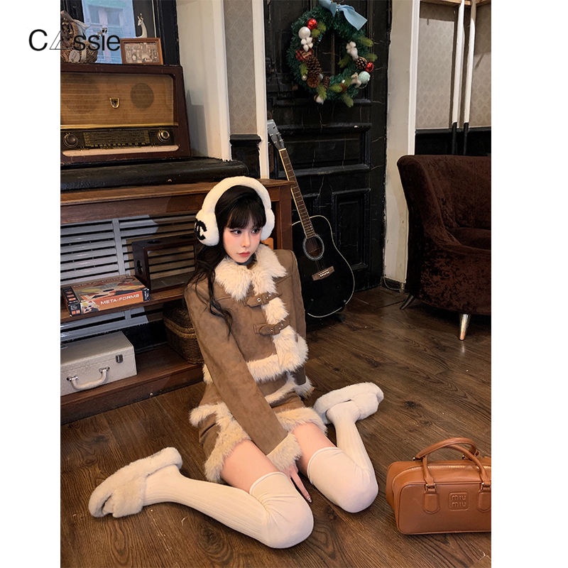 DAODIE set đồ nữ áo kiểu + Chân Váy hàn quốc Định hình xu hướng chic Phong cách độc đáo WCS23B0GYT 45Z231110