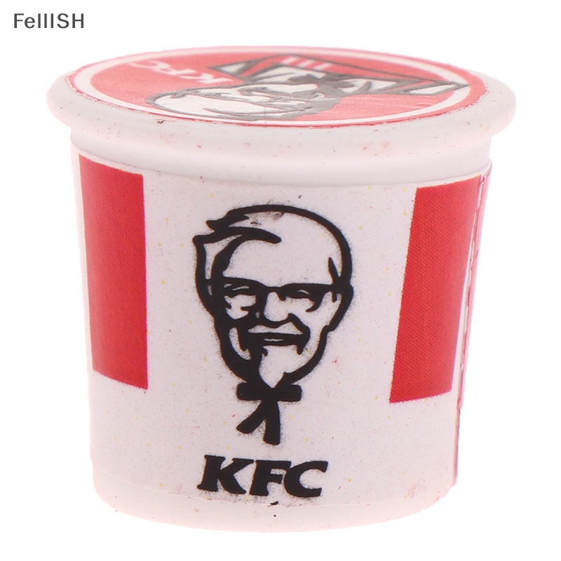 Set 5 Mô Hình Thức Ăn Nhanh mini kfc family Tỉ Lệ 1 / 12 439br