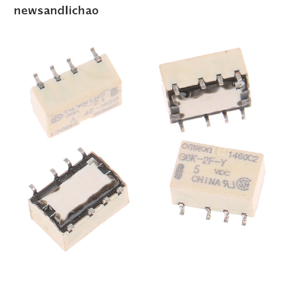 Rơle tín hiệu Newsandlichao SMD G6K-2F-Y 8PIN cho Omron DC 3V 5V 12V 24V Đẹp