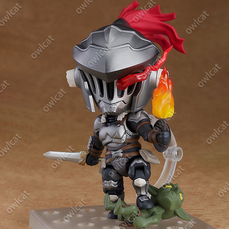 Mô Hình Nhân Vật Action Figure Goblin Slayer  10cm 1042# Silver-ranked Adventurer Armor Hunter Swordsman Different World Koonigoroshi PVC Packed in Box Model Nendoroid