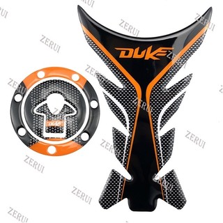 Zr miếng dán bảo vệ nắp bình xăng hình xương cá 3d cho ktm duke 125 200 390 rc390 duke690 990 1290