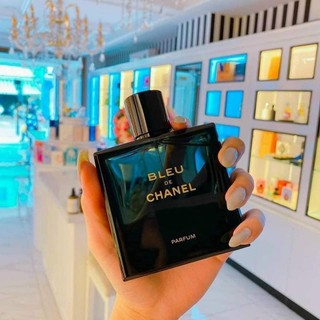 Nước hoa nam authentic chanel blue parfum chữ vàng 100ml
