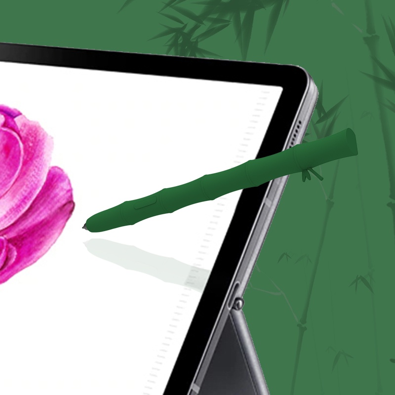 Dễ Thương Ốp Máy Tính Bảng Silicon Mềm Chống Trượt Hình Cây Tre Cho samsung galaxy s pen tab s9 s8 s7 fe plus ultra s6 lite