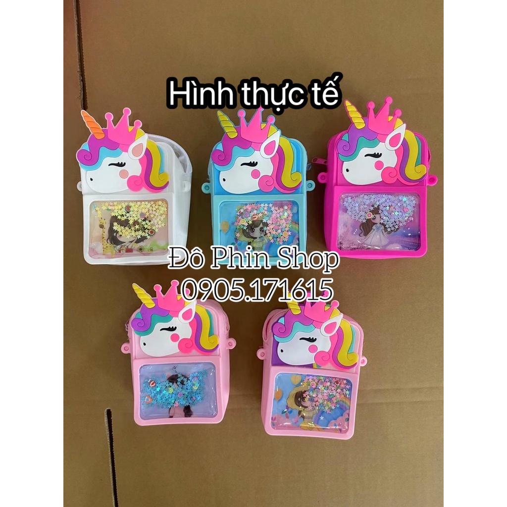 Túi sakim pop it cho bé gái dễ thương giá rẻ Aphin đeo chéo, bóp bong bóng giảm căng thẳng