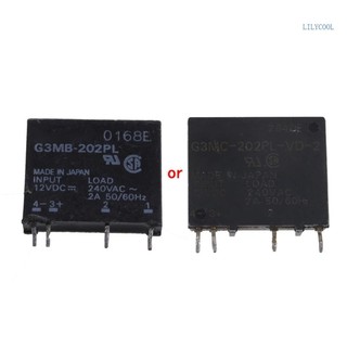 Rơ le g3mb-202pl dc-ac ssr 12v dc ra 240v ac 2a