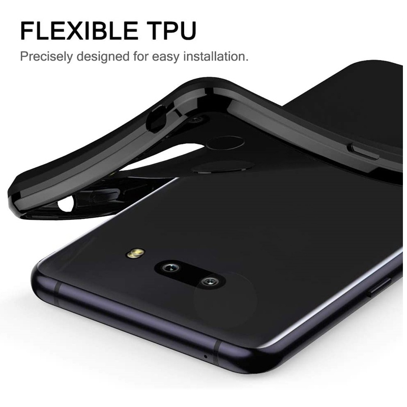Dành Cho LG G8X ThinQ LMG850EMW LM-G850 901LG Slim Soft Micro-frosted Matte Silicone Case Chống Vân 