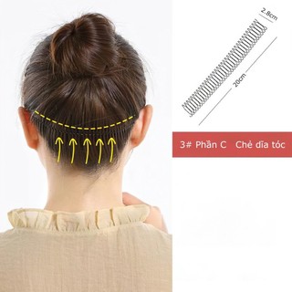 Kẹp giữ cố định tóc gọn gàng liền mạch SINGU