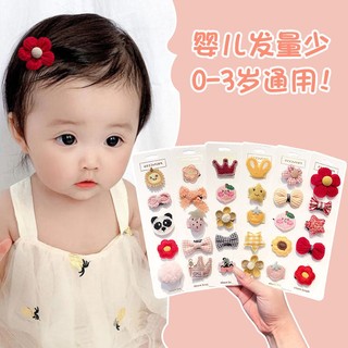 Set 5 kẹp tóc nơ dễ thương cho bé gái