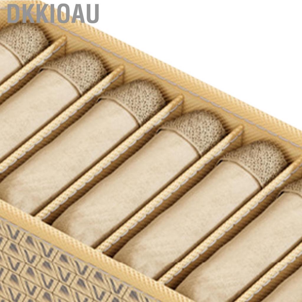 Dkkioau Closet Drawer Organizer Dividers Fabric Dresser Organizers Storage Bins Space Saving Mess Free Beige