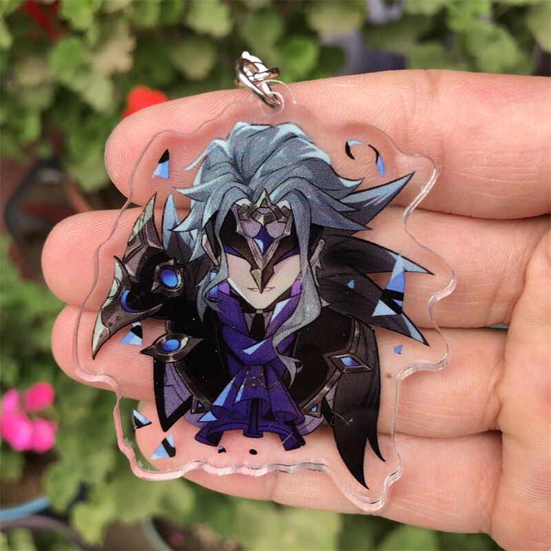 Móc khoá Genshin Impact Fatui Doctor Dottore Regrator Pantalone Anime Manga Nhật Bản Phụ Kiện Trang Trí Túi xách Balo