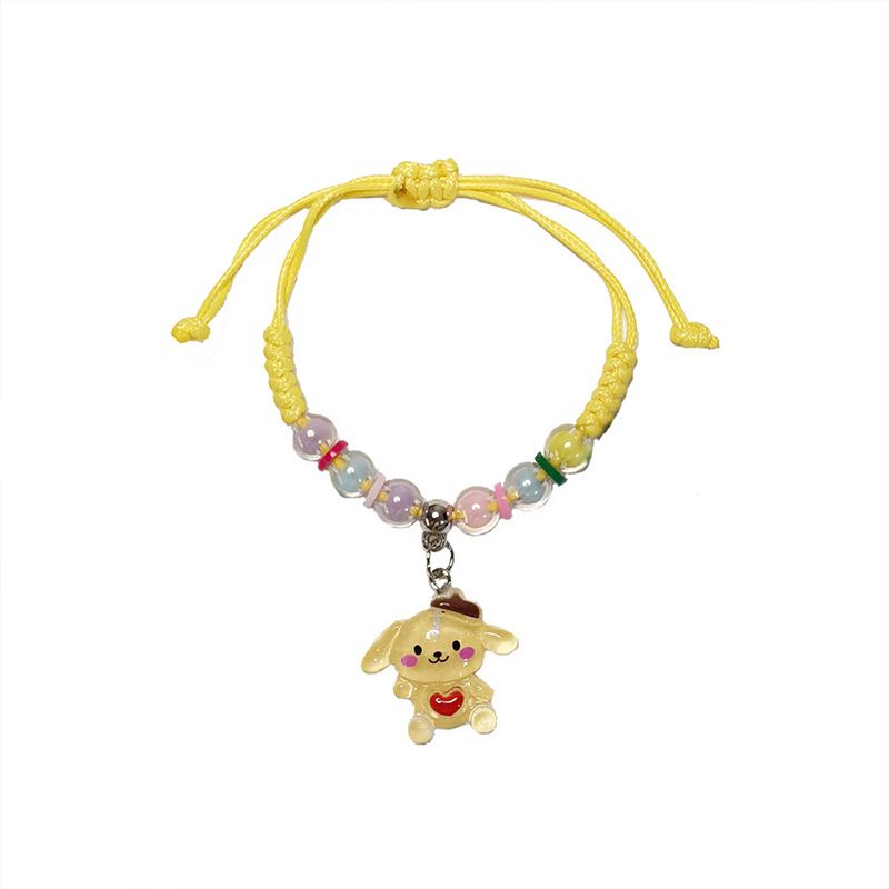 🌺🌺Vòng Tay Hoạt Hình Dễ Thương Có Thể Điều Chỉnh Trang Sức Cho Học Sinh / Cặp Đôi sanrio