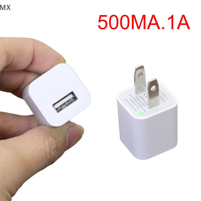 Cốc Sạc Hai Cổng usb 5v 1a mingxuan2 Tiện Dụng Khi Đi Du Lịch vn