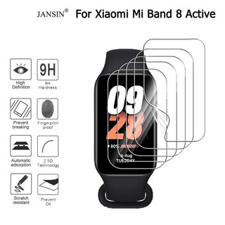 Jansin Miếng dán đồng hồ thông minh  mềm bảo vệ màn hình cho Xiaomi Mi Band 8 Active  Xiaomi Mi Band 8 Active