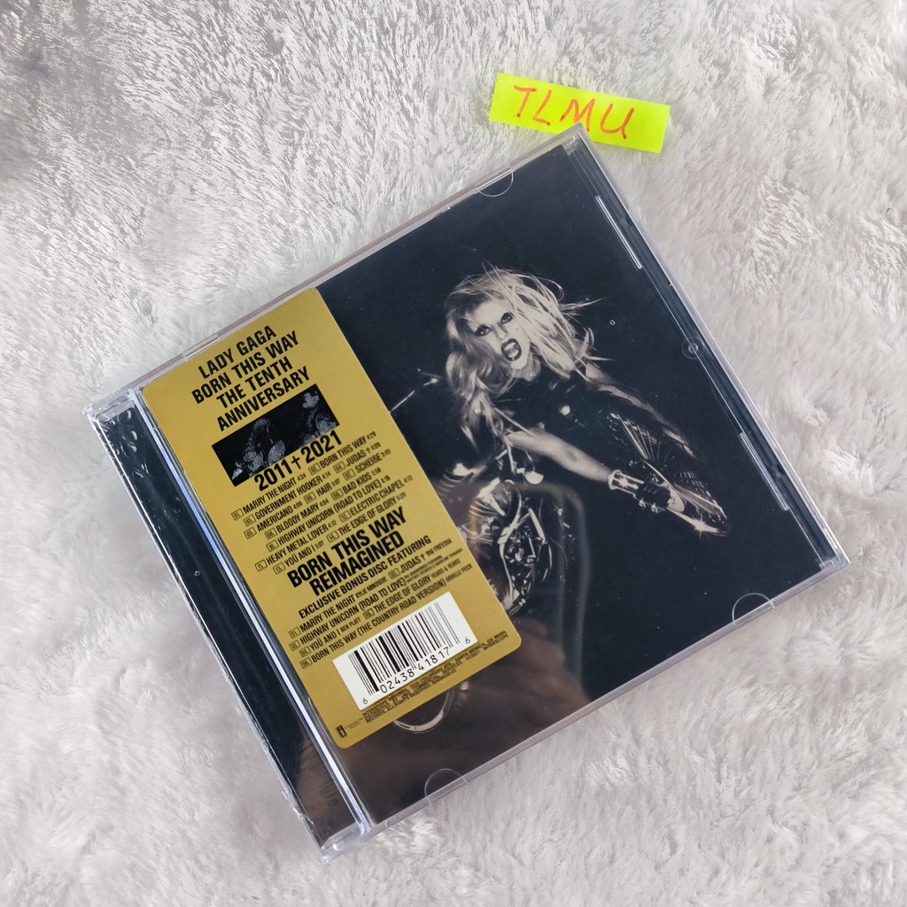 Lady Gaga Born This Way The Tenth Anniversary 2CD Đĩa Cd album 2 Năm 2021 Của Nhóm Nhạc rock pop