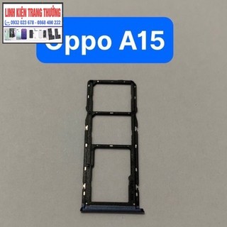 Khay sim zin hãng oppo a15/a15s dùng chung